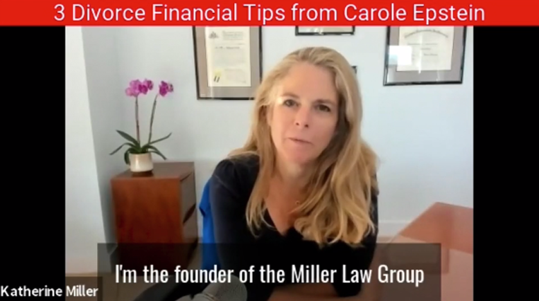 Carole Epstein shares her expertise and top three tips for people considering or going through divorce.