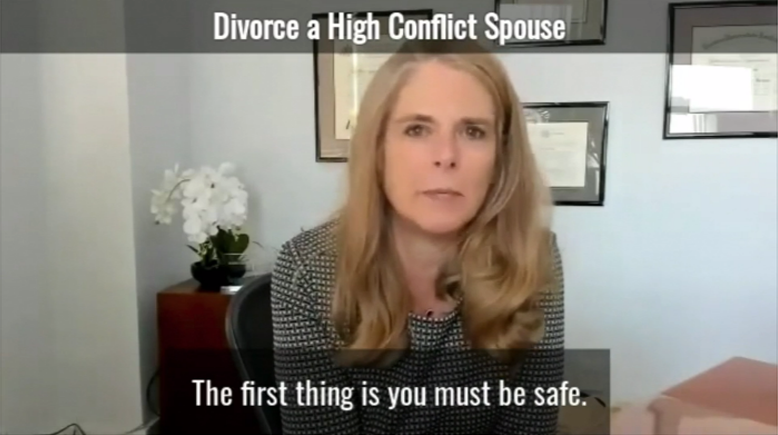 Divorce a High Conflict Spouse