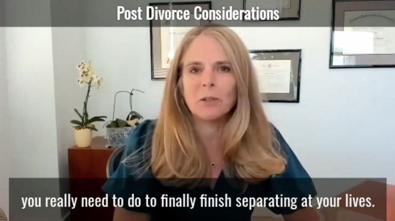 Post Divorce Considerations