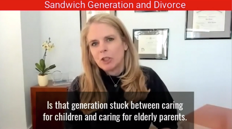 Sandwich Generation and Divorce