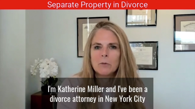 Separate Property In Divorce