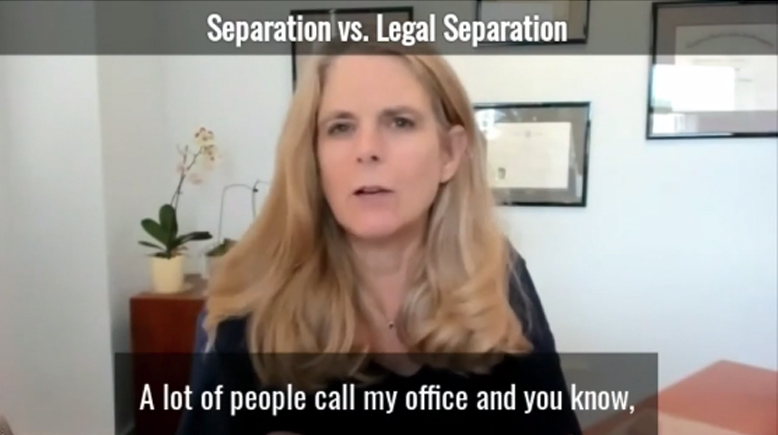 Separation vs. Legal Separation