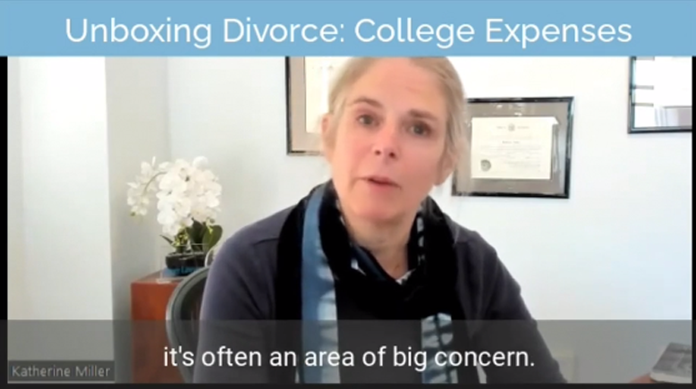 Unboxing Divorce: College Expenses